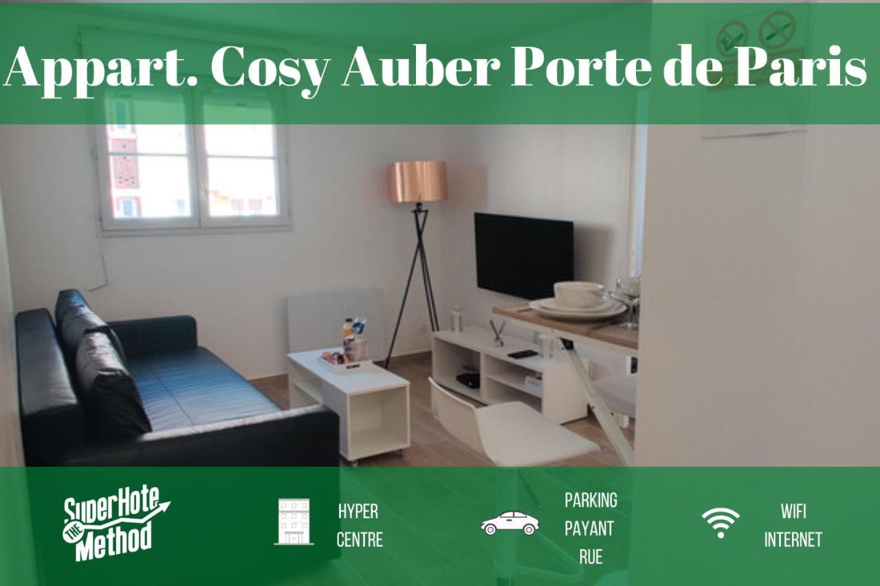 Appart Cosy Auber Porte De Paris Aubervilliers Ngoại thất bức ảnh
